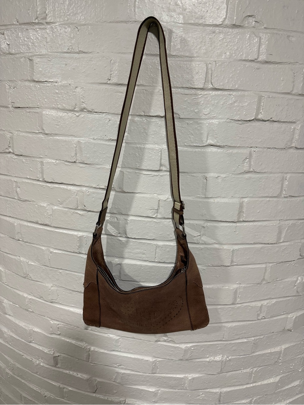 Fendi Vintage Selleria Leather Messenger